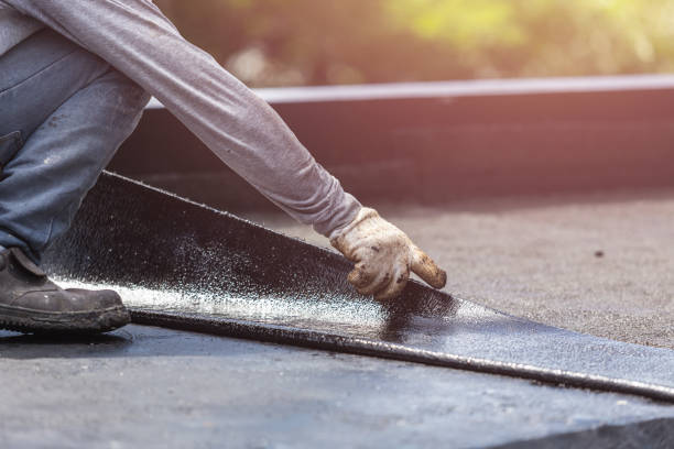 Professional Waterproofing technician working in Locust Grove, GA